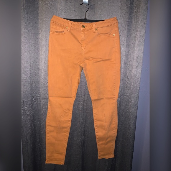 Michael Kors Denim - Michael Kors Orange Izzy Skinny Jeans